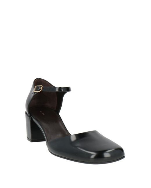 The Row Black Pumps Leather
