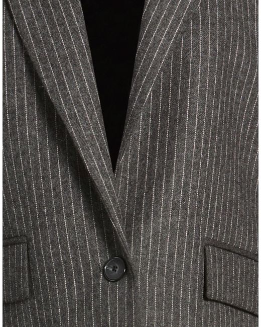 Ba&sh Black Jacket Wool, Polyester, Viscose
