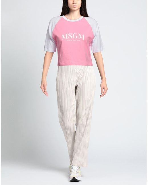 MSGM Pink T-shirt