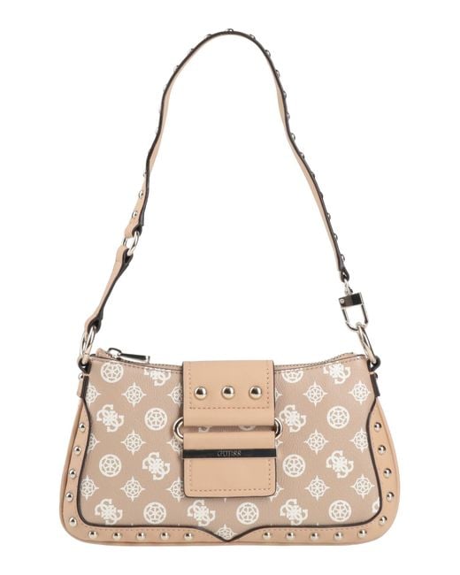 Guess Shoulder Bag in Natural Lyst