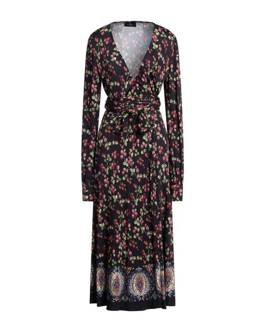 Etro Black Midi Dress
