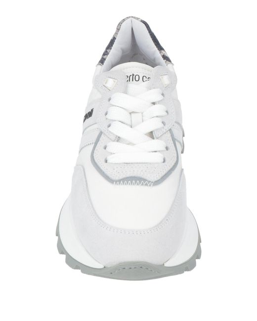 Roberto Cavalli White Trainers