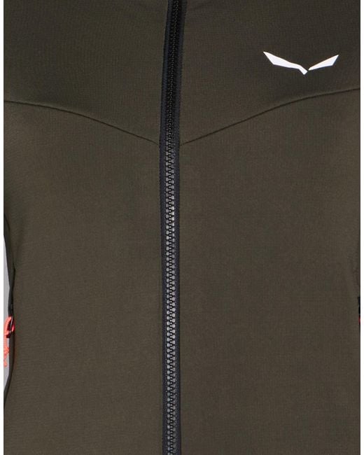 Salewa Green Sella Military Jacket Polyamide, Wool, Elastane