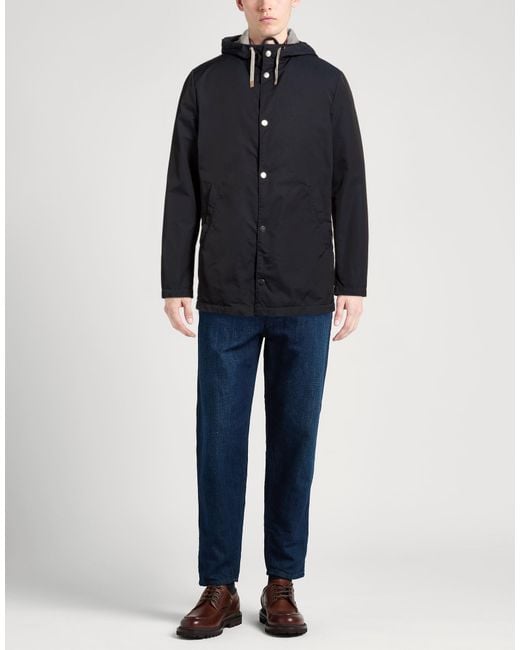 Eleventy Blue Midnight Jacket Polyamide for men