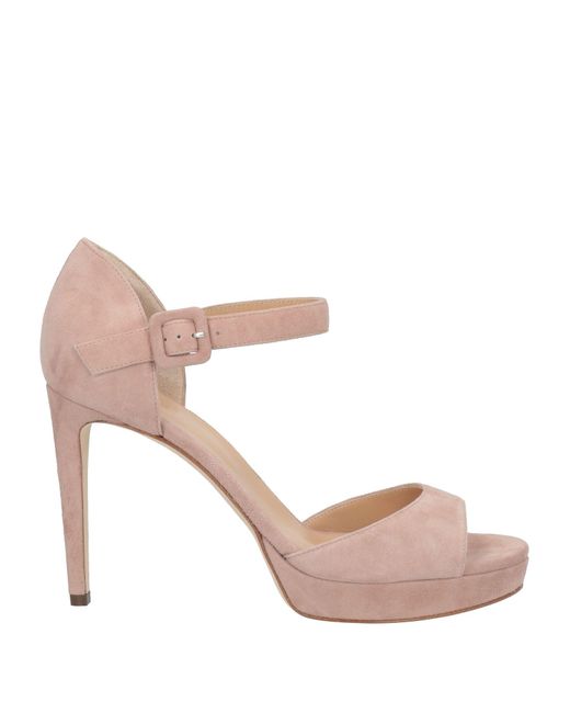 Sergio Rossi Pink Sandals Leather