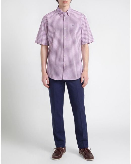 Paul & Shark Purple Shirt for men