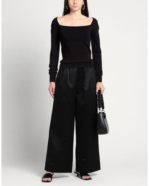 McQueen Black Sweater Viscose, Polyester