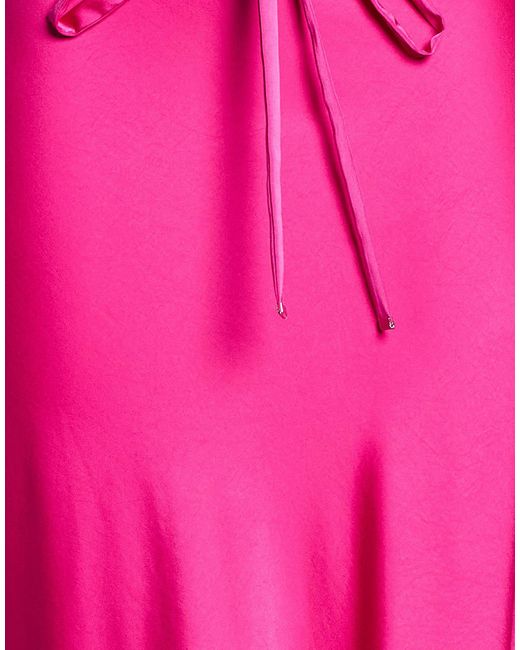 Marella Pink Midi Skirt Polyester