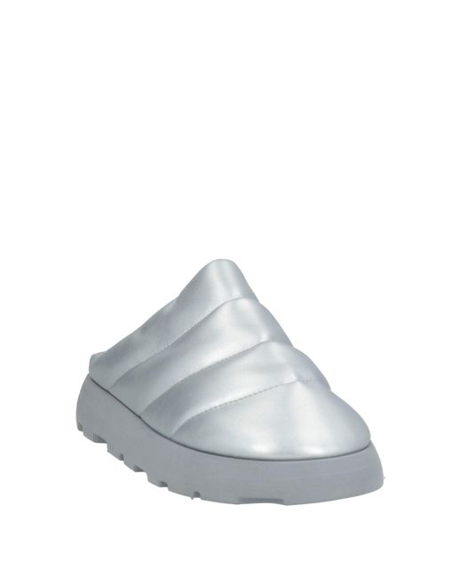 PIUMESTUDIO White Mules & Clogs