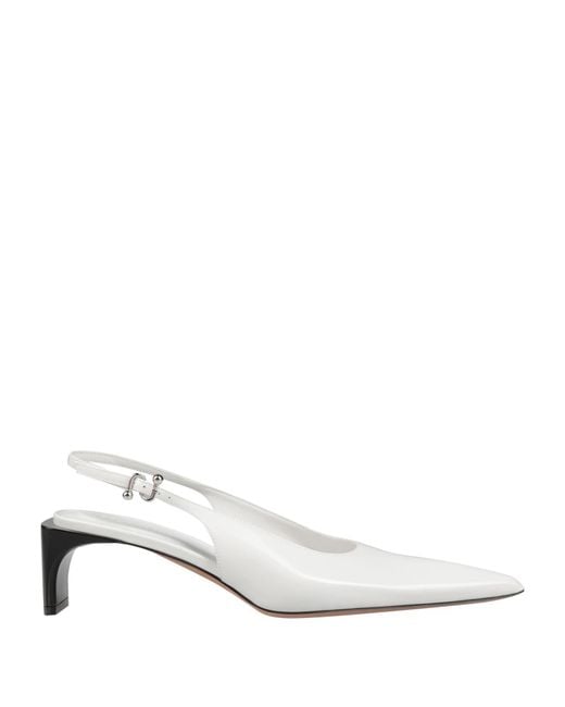 Sportmax White Pumps Leather