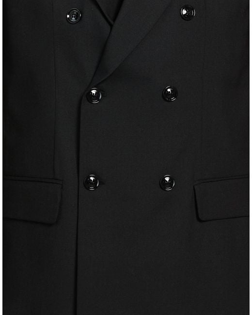 Liu Jo Black Blazer Polyester, Wool, Elastane for men