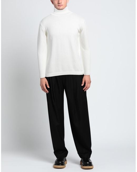 Liu Jo White Turtleneck for men