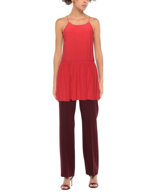 Top SOLOTRE de color Red