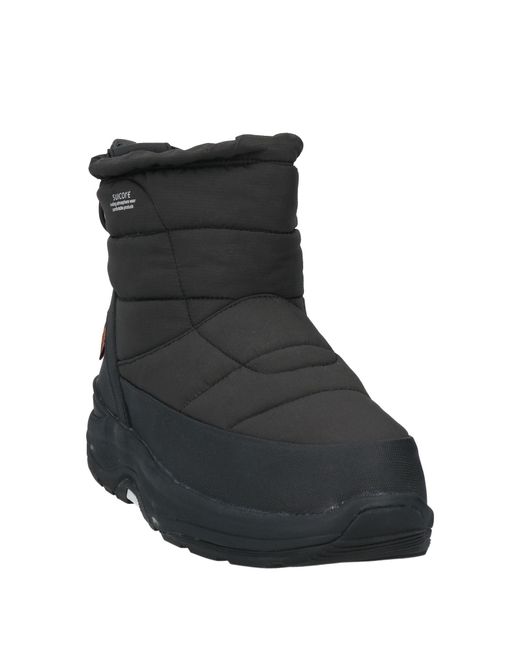 Suicoke Black Ankle Boots for men