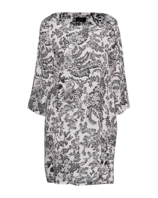 JADICTED Gray Mini-Kleid