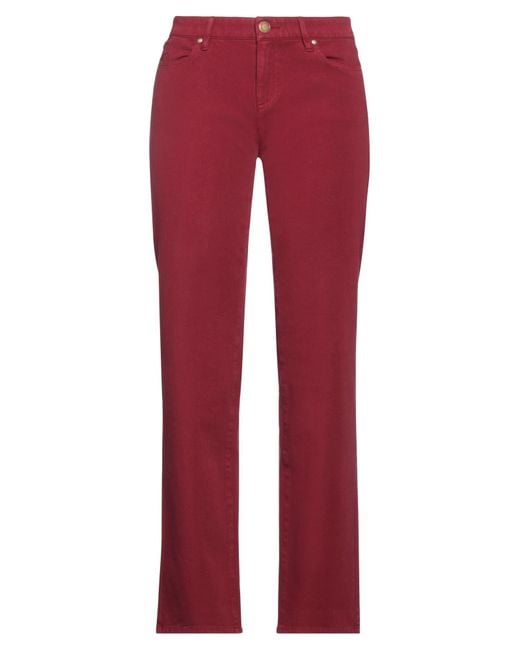 Seductive Red Trouser