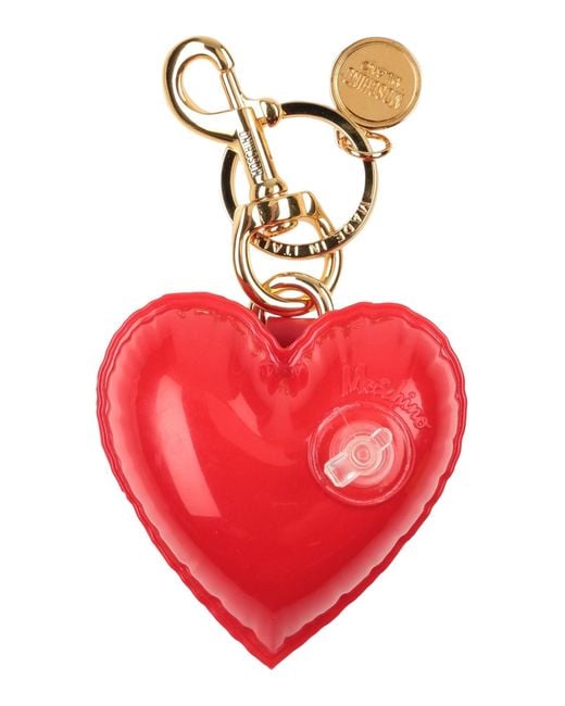 Moschino Red Schlüsselanhänger