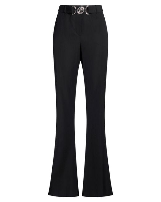 Versace Blue Pants Virgin Wool