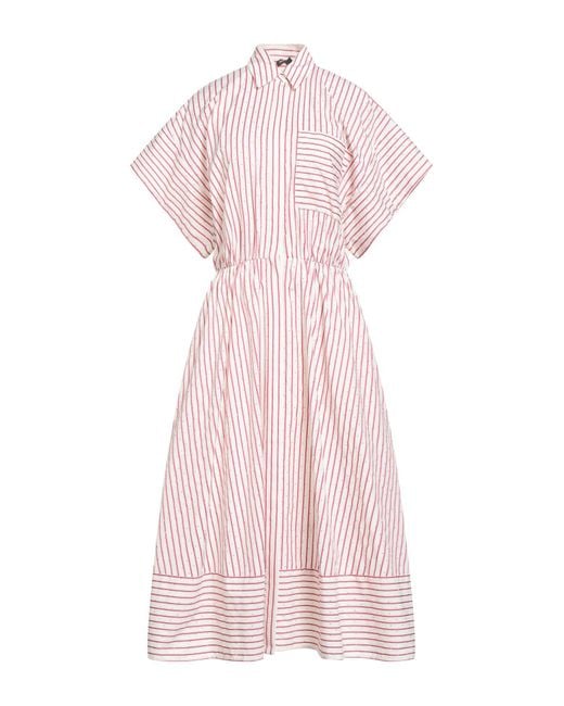 Maje Pink Midi-Kleid