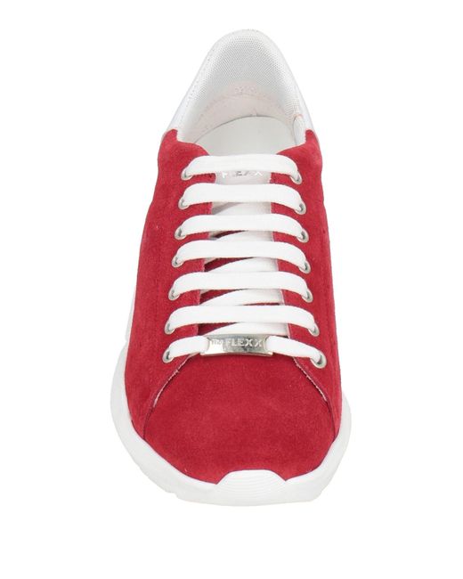 The Flexx Red Trainers