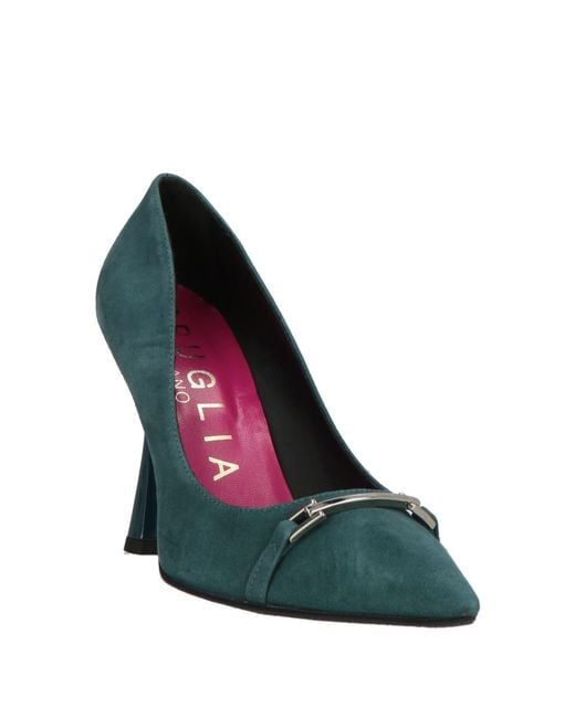 Bruglia Green Pumps