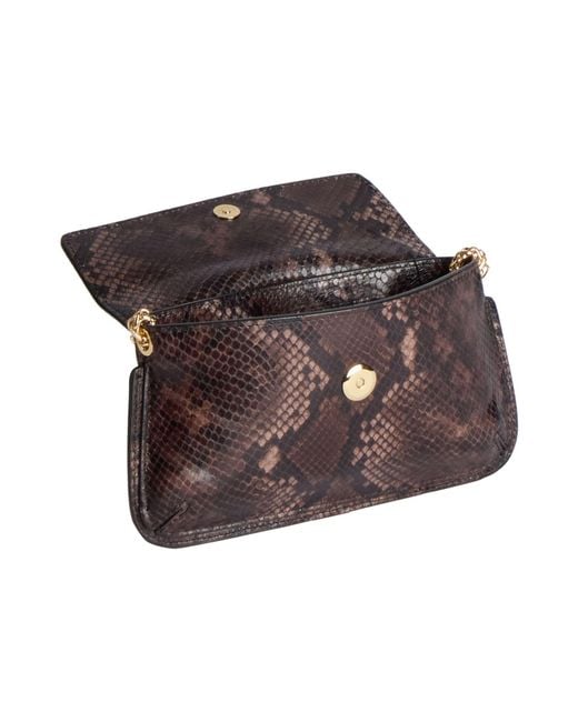 DORIS NÉRÉE Brown Dark Handbag Calfskin