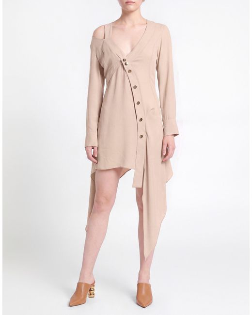 Vestido Midi Babylon de color Natural