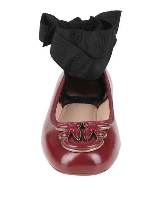Pinko Red Ballet Flats