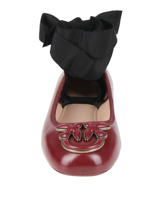 Pinko Red Ballet Flats