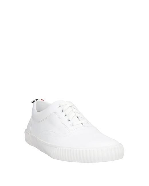 Thom Browne White Sneakers Leather for men