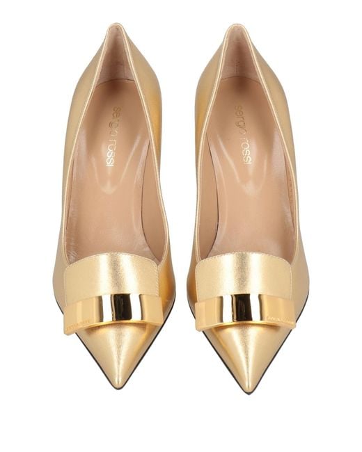 Sergio Rossi Natural Sr1 Pumps Leather