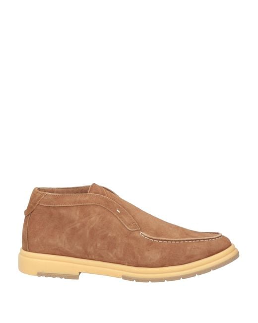 Andrea Ventura Firenze Brown Ankle Boots for men