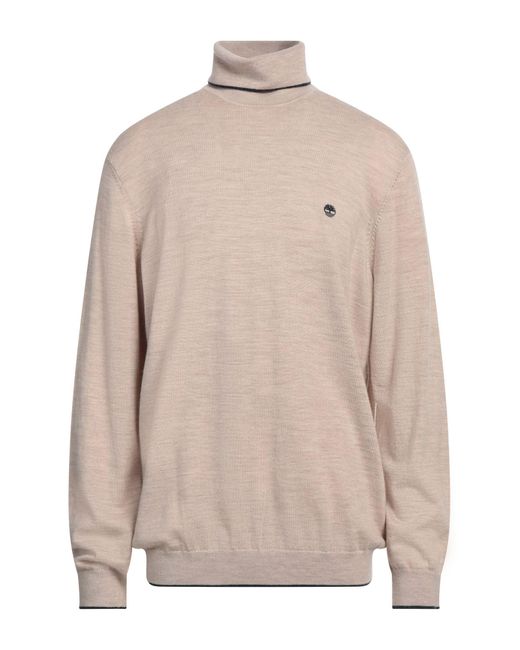 Timberland Natural Turtleneck Merino Wool for men