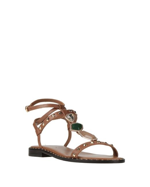 Ash Brown Sandals
