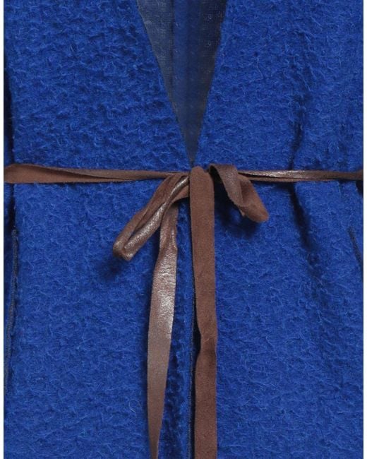 Rebel Queen Blue Jacket Polyester, Virgin Wool