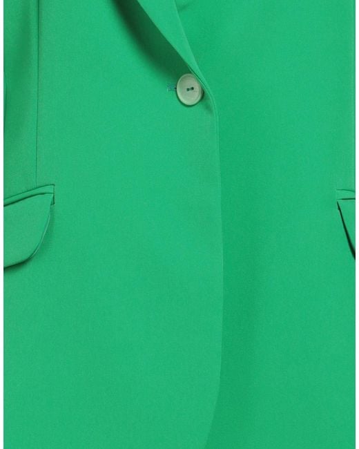 Hanita Green Blazer Polyester, Elastane