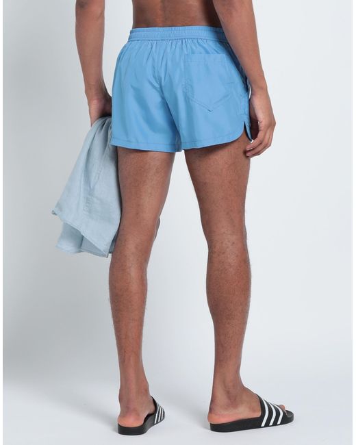 MOSCHINO, Sky blue Men's Boxer