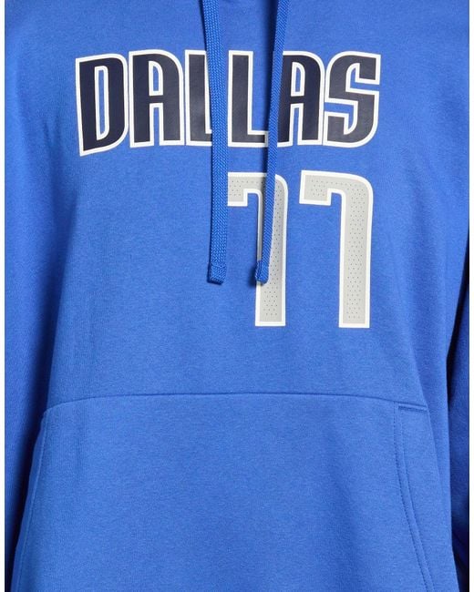 Nike Blue Sweatshirt Cotton, Polyester for men