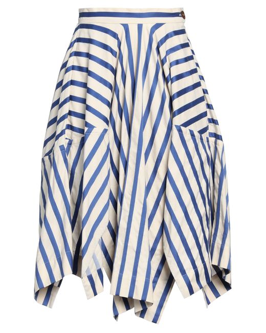 Vivienne Westwood Blue Midi Skirt