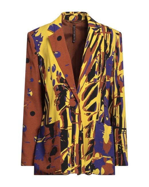 Manila Grace Brown Blazer
