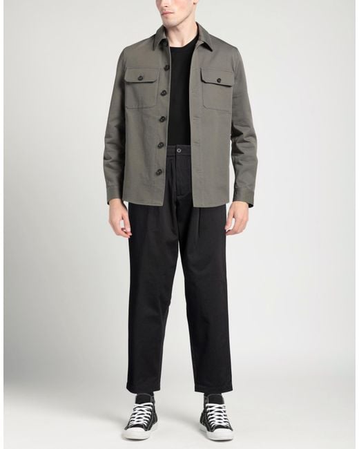 Universal Works Black Pants Cotton for men