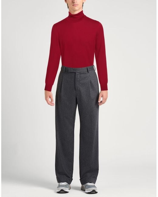 Gran Sasso Red Turtleneck for men