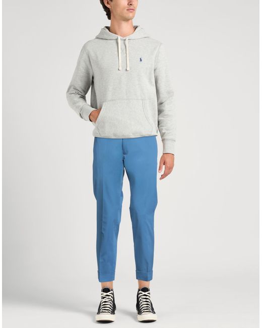 Messagerie Blue Patrizio Piscaglia Slate Pants Cotton, Elastane for men