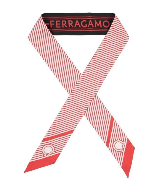 Ferragamo Black Scarf Silk