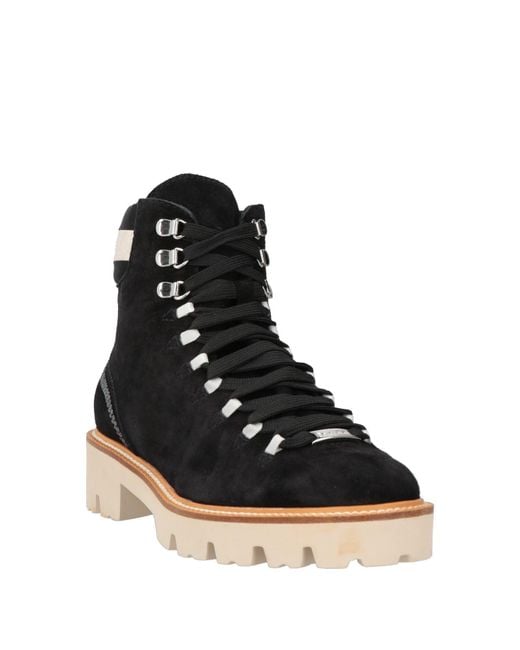 Baldinini Black Ankle Boots Leather