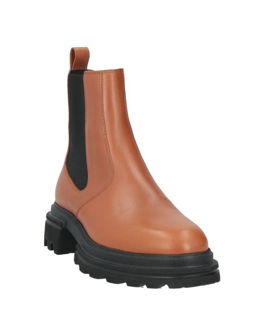 Hogan Brown Ankle Boots