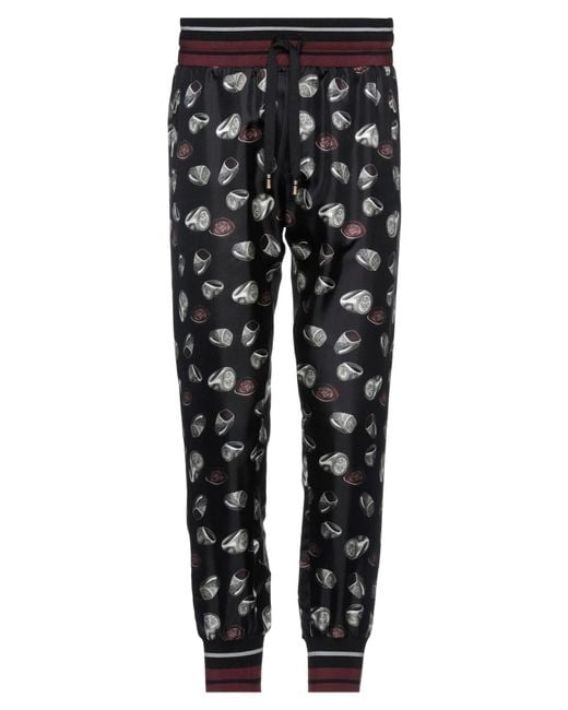 Dolce & Gabbana Black Trouser for men