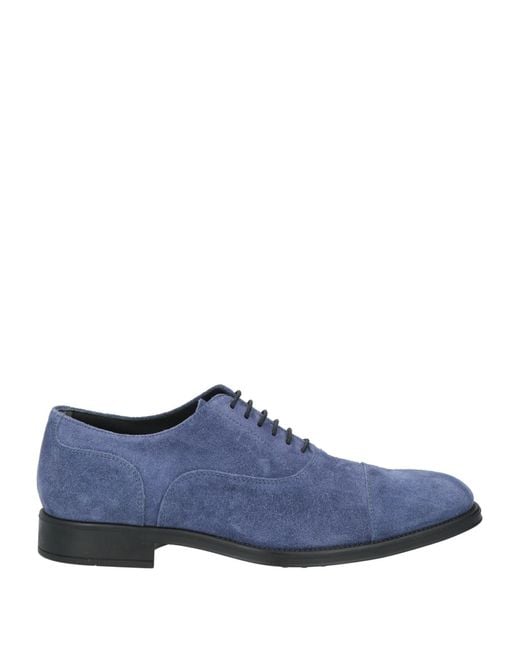 Tod's Blue Lace-Up Shoes for men