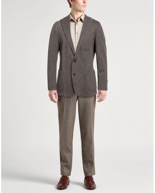 Barbati Gray Blazers for men