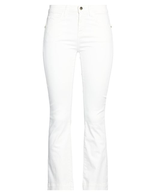Kaos White Pants Cotton, Elastane